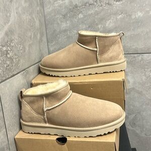 UGG Tan Ankle Boots